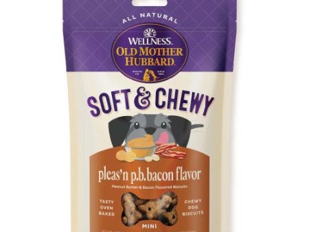 Old Mother Hubbard Soft & Chewy Peanut Butter & Bacon Flavored Mini Dog Biscuits Online