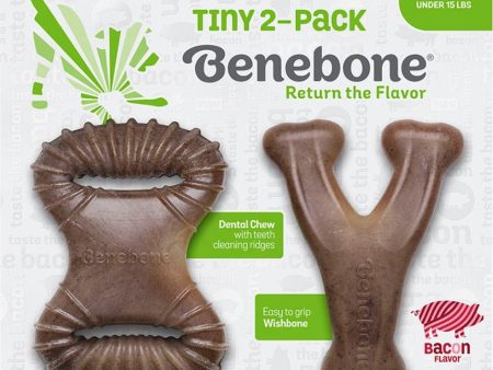 Benebone Tiny Dental Dog Chew Toy Pack Hot on Sale