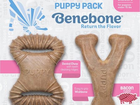 Benebone Puppy Dental Dog Chew Toy Pack For Sale