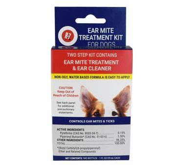 Miracle Care R-7M Ear Mite Treatment Kit for Dogs Online