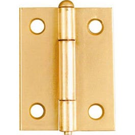 2-Pk., 2-In. Narrow Hinges, Light-Duty, Dull Brass Sale