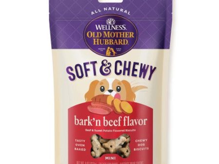 Old Mother Hubbard Soft & Chewy Beef & Sweet Potato Flavored Mini Dog Biscuits Hot on Sale