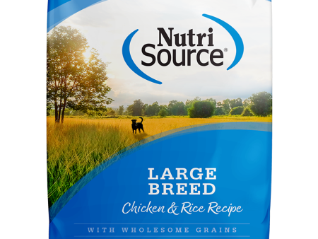 NutriSource® Large Breed Chicken & Rice Recipe Dog Food Online Sale