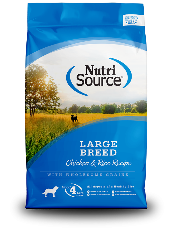 NutriSource® Large Breed Chicken & Rice Recipe Dog Food Online Sale