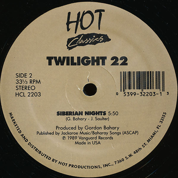 Twilight 22 - Electric Kingdom   Siberian Nights (12 , Bro) (Very Good Plus (VG+)) For Cheap