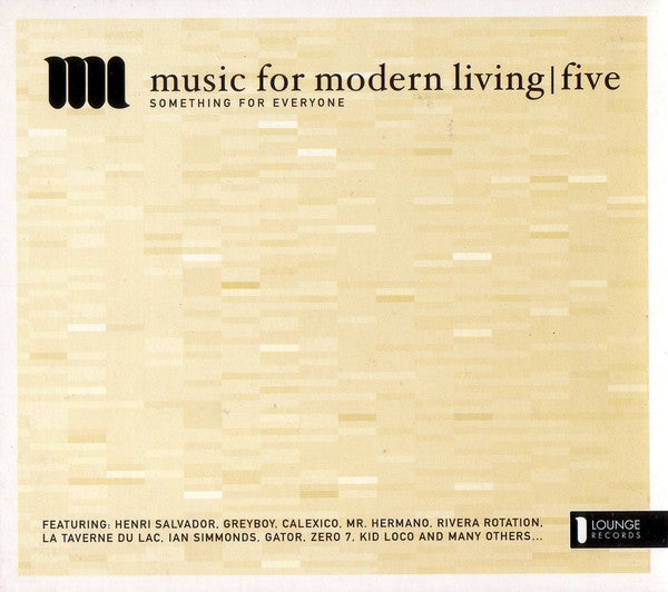 Various - Music For Modern Living Vol. 5 (CD, Comp) (Mint (M)) Hot on Sale