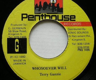 Terry Ganzie - Whosoever Will (7 ) (Very Good (VG)) For Discount