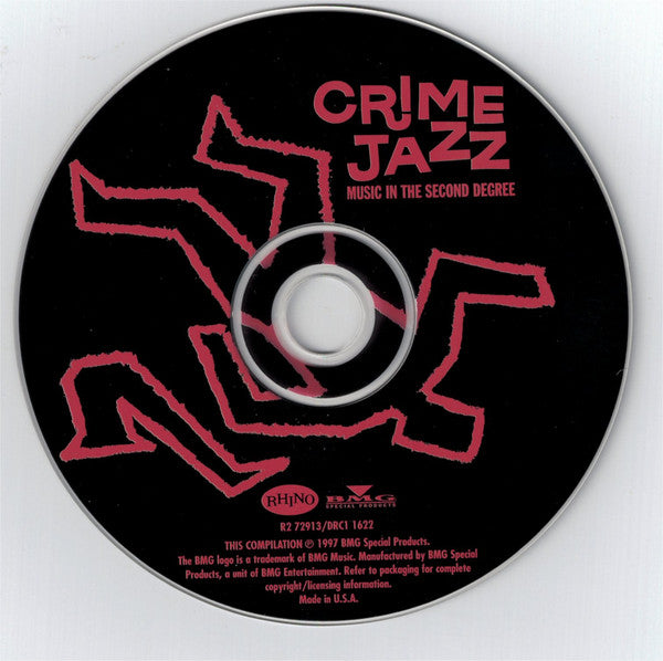 Various - Crime Jazz (Music In The Second Degree) (CD, Comp, RM) (Very Good Plus (VG+)) Discount