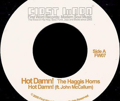 The Haggis Horns - Hot Damn! (7 ) (Very Good Plus (VG+)) Sale