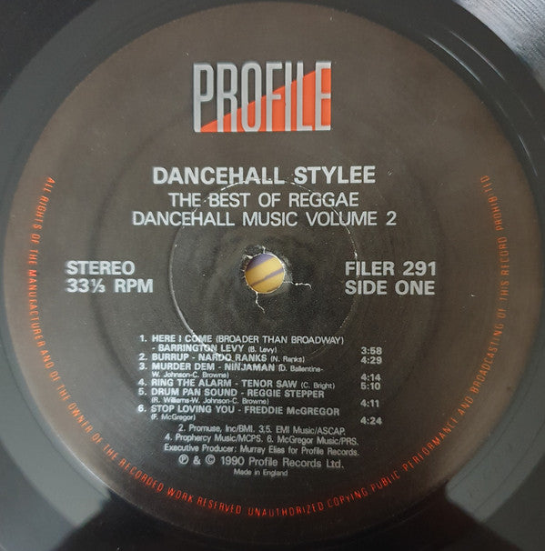 Various - Dancehall Stylee (The Best Of Reggae Dancehall Music Vol. 2) (LP, Comp) (Near Mint (NM or M-)) For Cheap