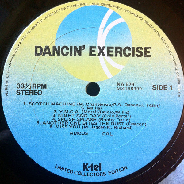 Various - Dancin  Exercise (LP, Ltd, Gat) (Very Good Plus (VG+)) Online Hot Sale