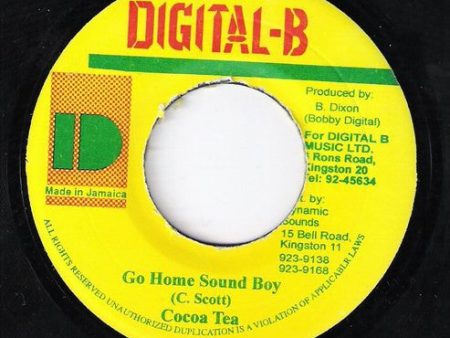 Cocoa Tea - Go Home Sound Boy (7 , MP, RP) (Very Good Plus (VG+)) Supply