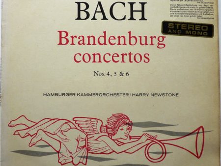 Johann Sebastian Bach - Hamburger Kammerorchester   Harry Newstone - Brandenburg Concertos Nos. 4, 5 & 6 (LP, RE) (Very Good Plus (VG+)) Online Hot Sale