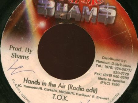 T.O.K. - Hands In The Air (7 ) (Very Good (VG)) Supply