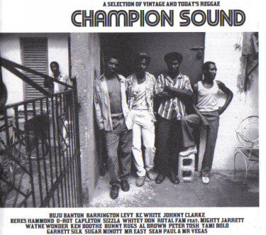 Various - Champion Sound (A Selection Of Vintage And Today s Reggae) (CD, Comp) (Near Mint (NM or M-)) For Cheap