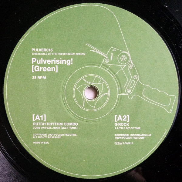 Various - Pulverising! Green. (12 ) (Very Good Plus (VG+)) Fashion