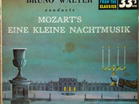 Wolfgang Amadeus Mozart - Bruno Walter Conducts Columbia Symphony Orchestra - Eine Kleine Nachtmusik (7 , Mono) (Very Good Plus (VG+)) For Cheap