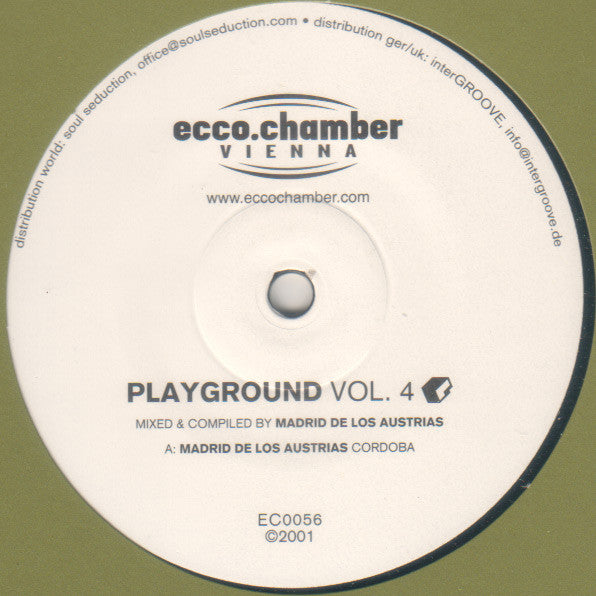 Various - Playground Vol. 4 (12 ) (Near Mint (NM or M-)) Sale