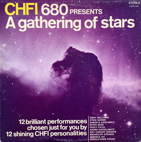 Various - CHFI 680 Presents A Gathering Of Stars (LP, Comp) (Good Plus (G+)) For Discount