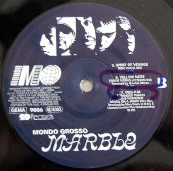 Mondo Grosso - Marble (12 , EP) (Very Good Plus (VG+)) Online Hot Sale