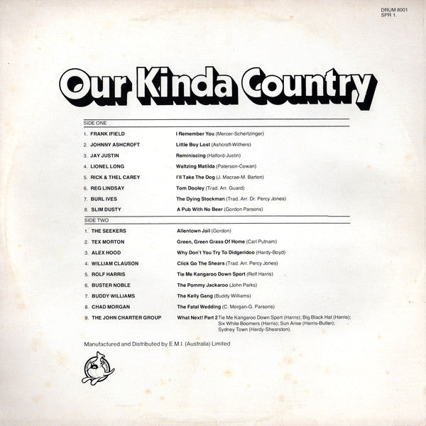 Various - Our Kinda Country (LP, Comp) (Very Good Plus (VG+)) For Discount