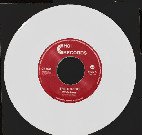 The Traffic - White Lines (7 , Single, Ltd, RP, Whi) (Mint (M)) Hot on Sale