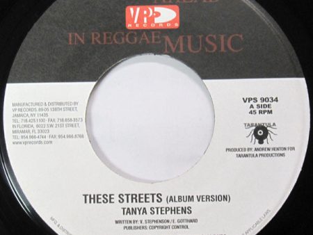 Tanya Stephens - These Streets (7 ) (Very Good Plus (VG+)) Supply