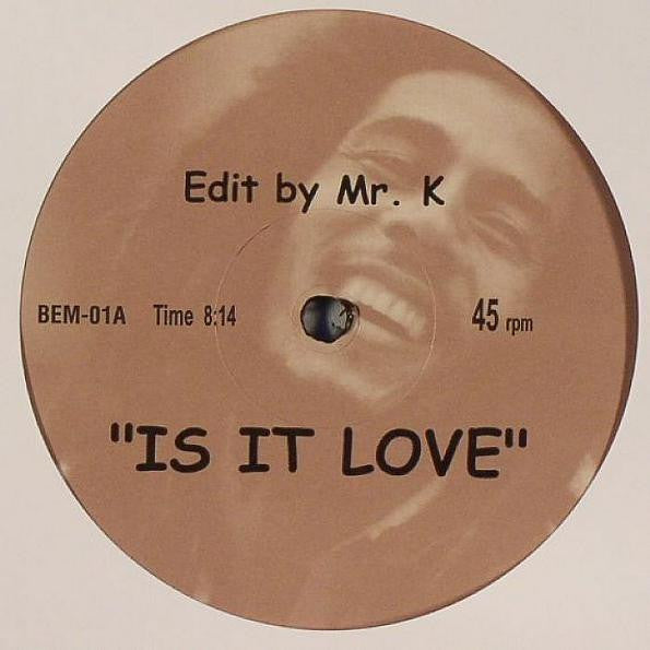 Bob Marley vs. Mr. K - Is It Love (12 , S Sided, Unofficial) (Near Mint (NM or M-)) Online Hot Sale