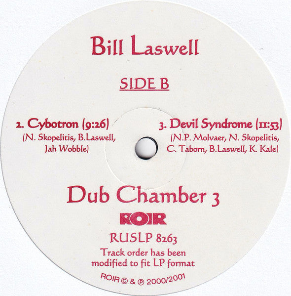 Bill Laswell - Dub Chamber 3 (LP, Album) (Very Good Plus (VG+)) Online Hot Sale