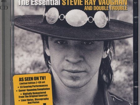 Stevie Ray Vaughan & Double Trouble - The Essential Stevie Ray Vaughan And Double Trouble (2xCD, Comp, Ltd, RM) (Very Good Plus (VG+)) For Cheap