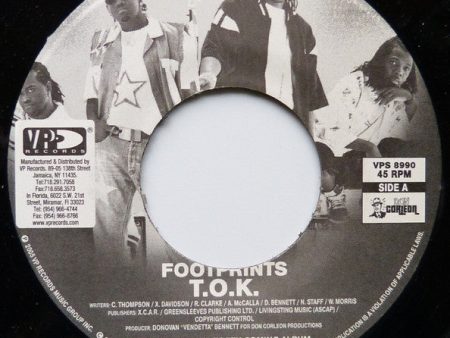 T.O.K. - Footprints (7 ) (Very Good Plus (VG+)) Discount