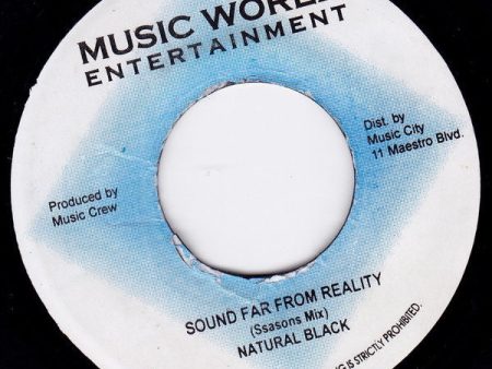 Natural Black   Sizzla - Sound Far From Reality (Seasons Mix)   Ultimate Warrior (Sleng Teng Mix) (7 , Unofficial) (Very Good Plus (VG+)) Online Sale