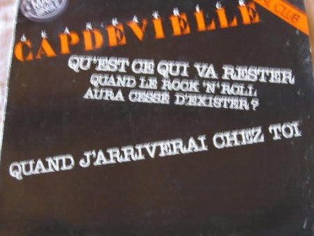 Capdevielle* - Qu Est-Ce Qui Va Rester (Quand Le Rock n Roll Aura Cessé D Exister ?) (12 , Maxi, Promo) (Very Good Plus (VG+)) Cheap