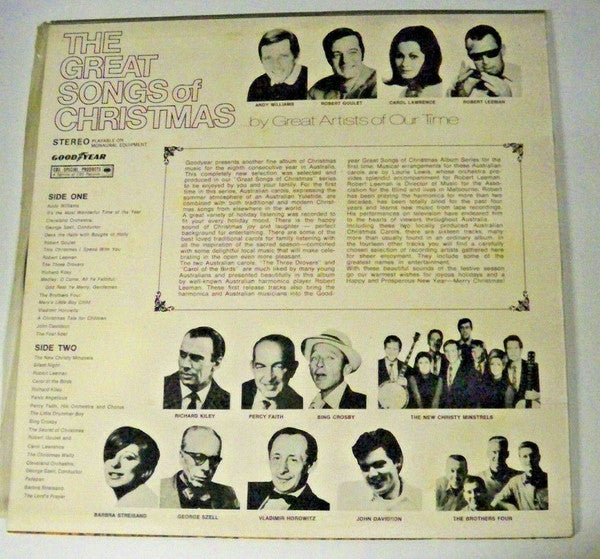 Various - The Great Songs Of Christmas: Australian Edition - Album 7 (LP, Comp) (Very Good Plus (VG+)) Sale