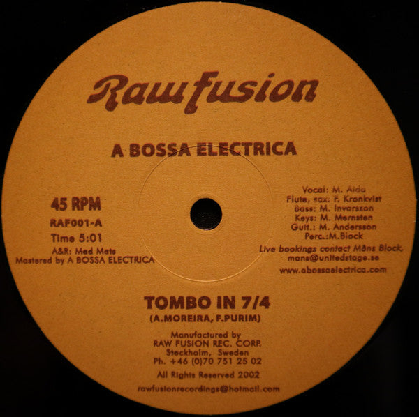 A Bossa Elétrica - Tombo In 7 4 (12 ) (Near Mint (NM or M-)) For Discount