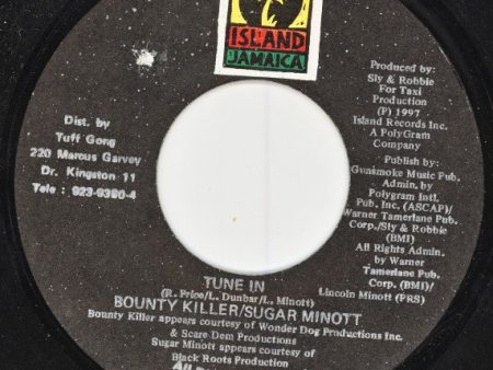 Bounty Killer   Sugar Minott - Tune In (7 ) (Very Good (VG)) For Cheap