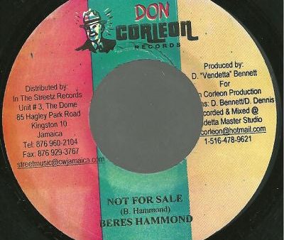 Beres Hammond - Not For Sale (7 ) (Very Good Plus (VG+)) Fashion