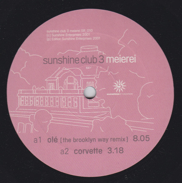 Various - Sunshine Club 3 Meierei EP (12 ) (Very Good (VG)) Hot on Sale