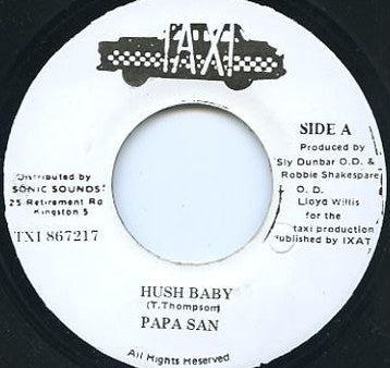 Papa San - Hush Baby (7 ) (Very Good Plus (VG+)) Online Sale