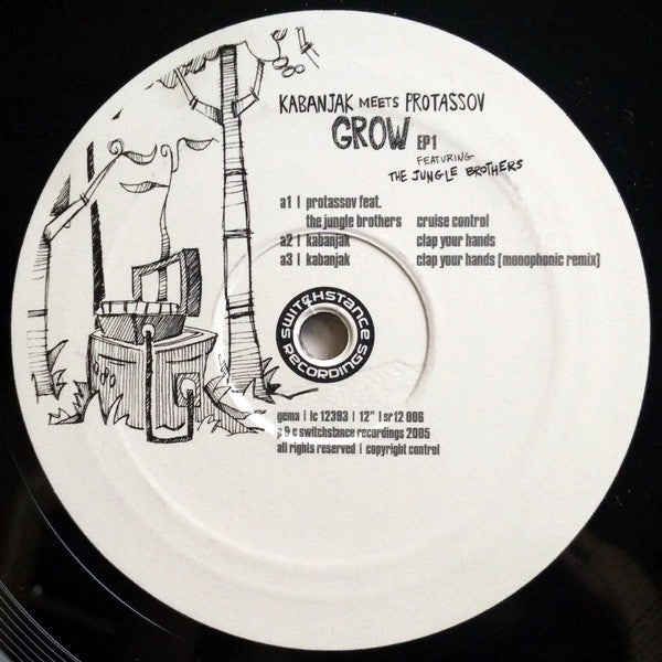 Kabanjak Meets Protassov - Grow EP1 (12 , EP) (Near Mint (NM or M-)) Sale