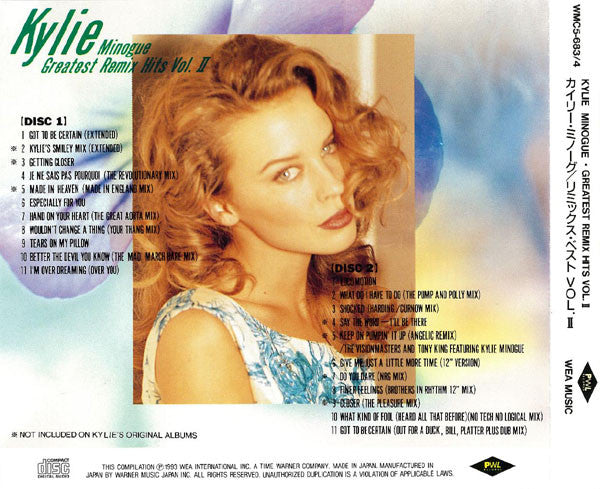 Kylie Minogue - Greatest Remix Hits Vol. II (2xCD, Comp, RM) (Near Mint (NM or M-)) on Sale