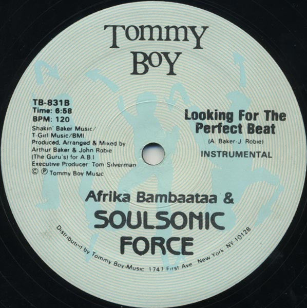 Afrika Bambaataa & Soulsonic Force - Looking For The Perfect Beat (12 , RP) (Very Good Plus (VG+)) For Discount