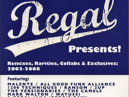 DJ Regal - Remixes, Rarities, Collabs & Exclusives: 2002-2008 (CD, Album, Dig) (Mint (M)) on Sale