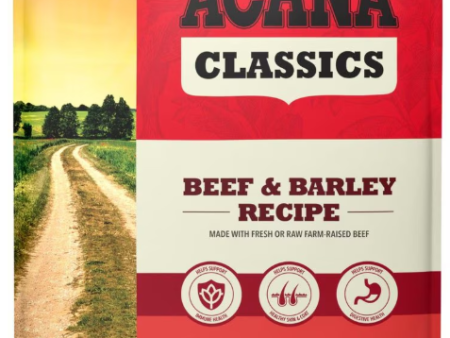 Acana Classics Beef & Barley Recipe Dog Food Fashion