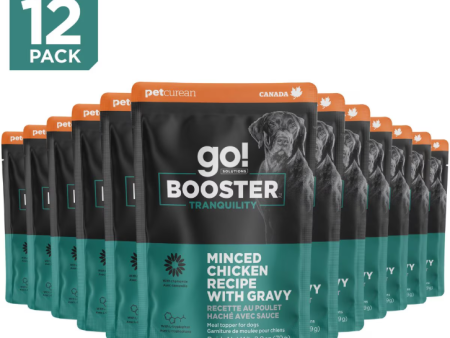 Go! Solutions Booster Tranquility Minced Chicken With Gravy For Dogs Online Sale